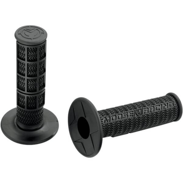 MOOSE RACING HARD-PARTS MX STEALTH GRIPS BLACK