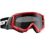 THOR COMBAT SAND OFFROAD GOGGLES RED/BLACK ONE SIZE 1