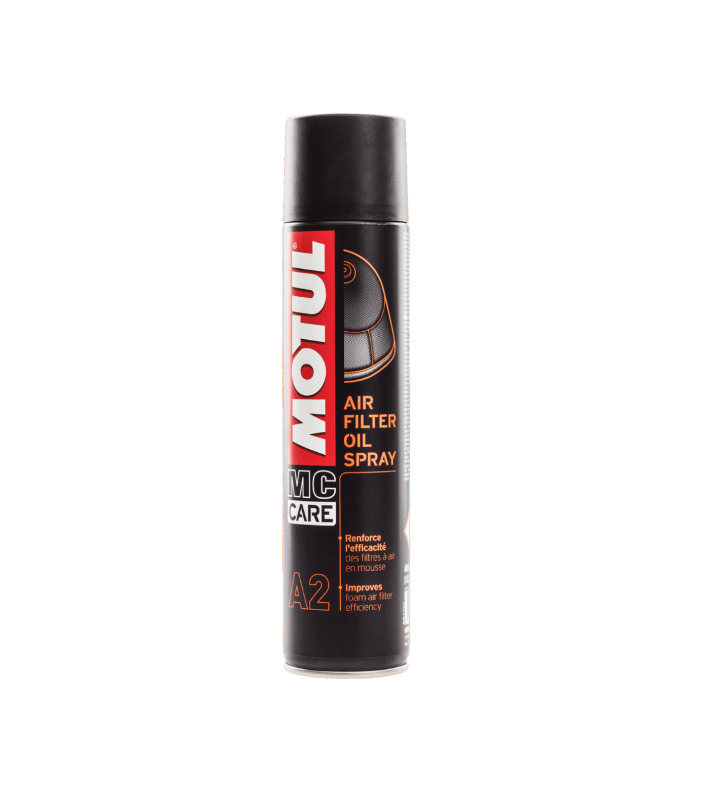 Motul A2 Air Filter Oil Spray 400ml Motorcycle/Bike Filter